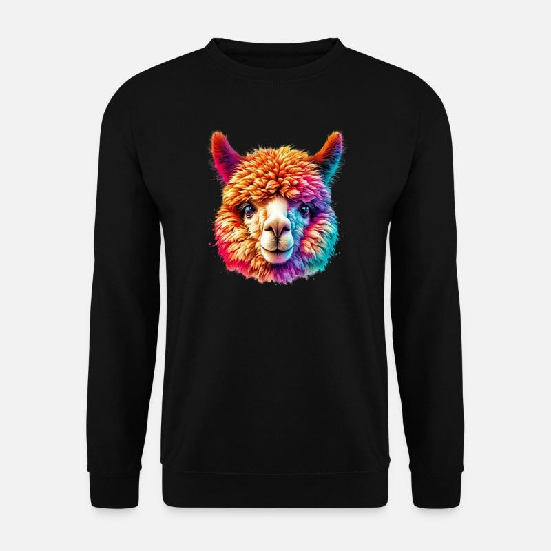 Alpaga - Sweat-shirt Unisexe - noir