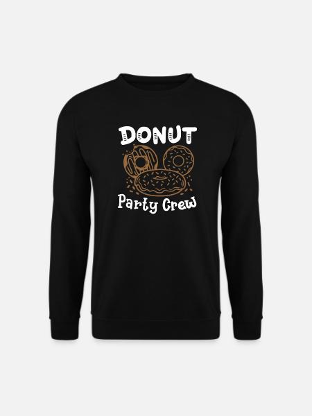 Donut-Party Donut - Unisex Pullover - Schwarz