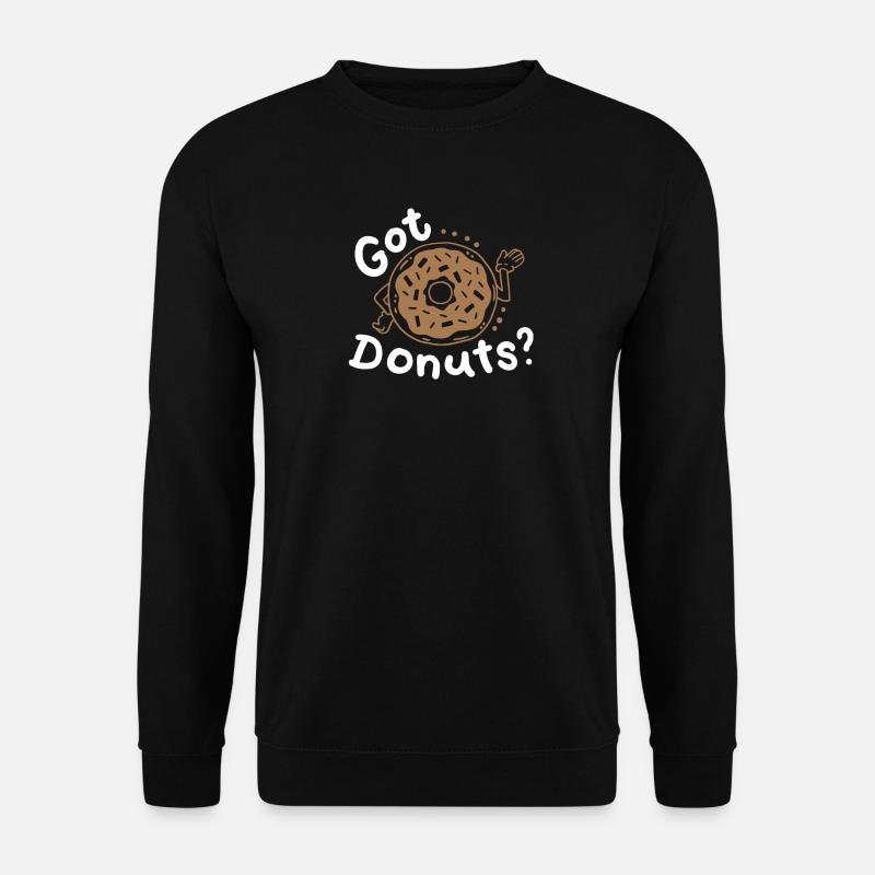 Donuts Donut-Liebhaber - Unisex Pullover - Schwarz