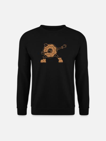 Dabbing Donut - Unisex Pullover - Schwarz