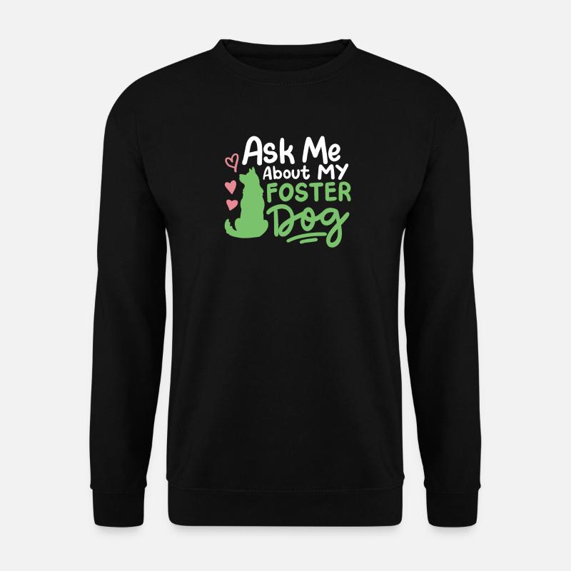 Pflegehund Herrchen Frauchen - Unisex Pullover - Schwarz