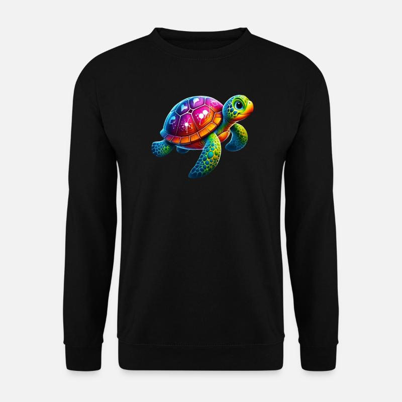 Turtle - Unisex Sweatshirt - black