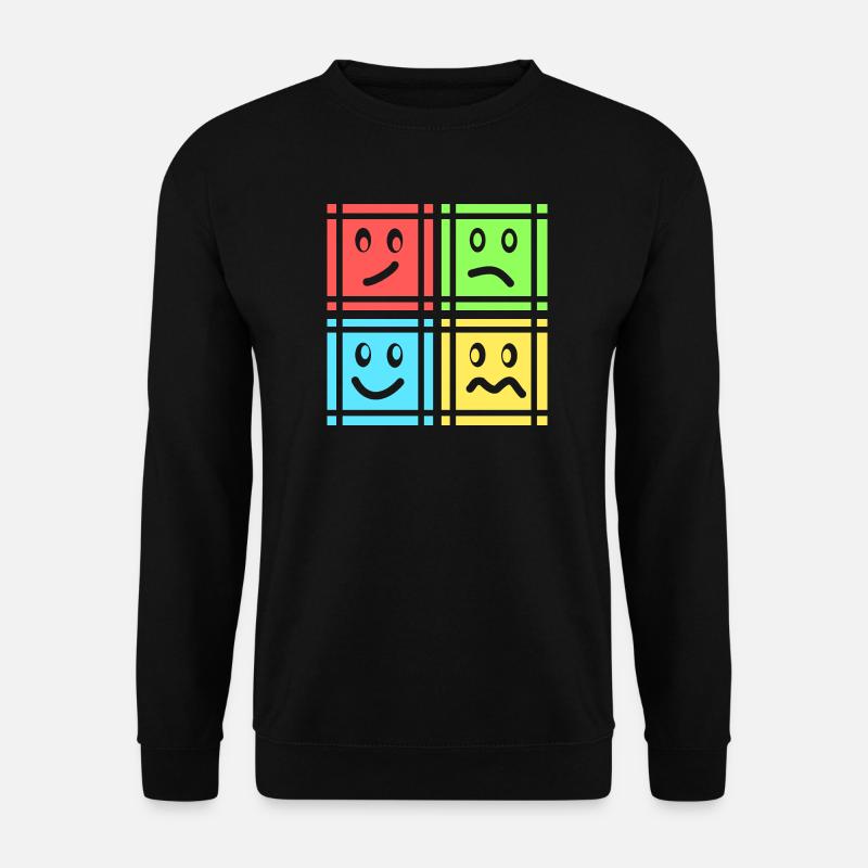Geometric Patterns - Unisex Sweatshirt - black
