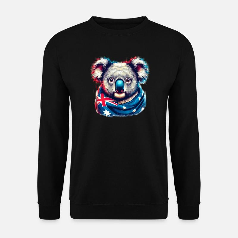 Koala - Unisex Pullover - Schwarz