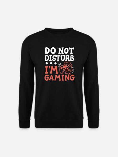 Gaming Gamer - Unisex Pullover - Schwarz
