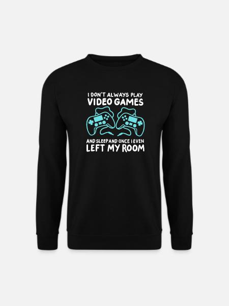 Gamer Gaming - Unisex Pullover - Schwarz