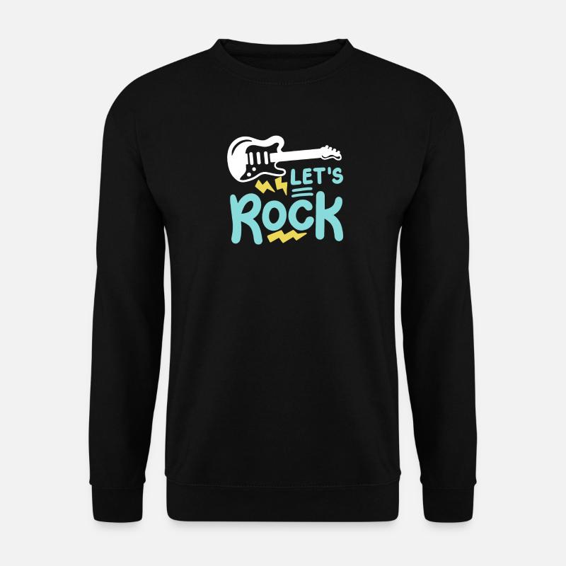 E-Gitarre Gitarrist - Unisex Pullover - Schwarz