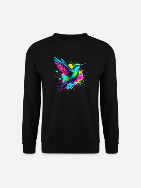 Hummingbird - Unisex Sweatshirt - black
