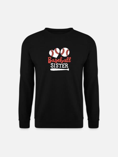 Baseball Schwester - Unisex Pullover - Schwarz