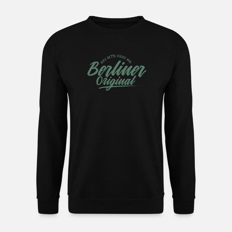 Berlin Original Schriftzug - Unisex Pullover - Schwarz