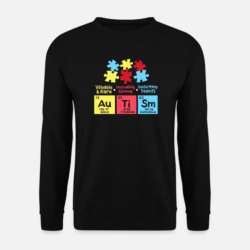 Autismus Bewusstsein - Unisex Pullover - Schwarz