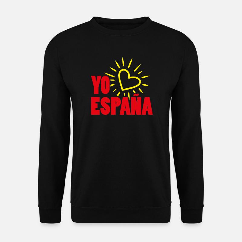 Spanien Espana - Unisex Pullover - Schwarz