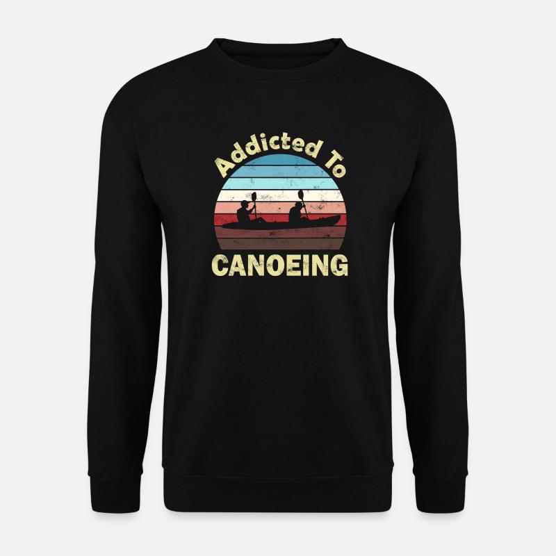 Canoe Canoeist - Unisex Sweatshirt - black