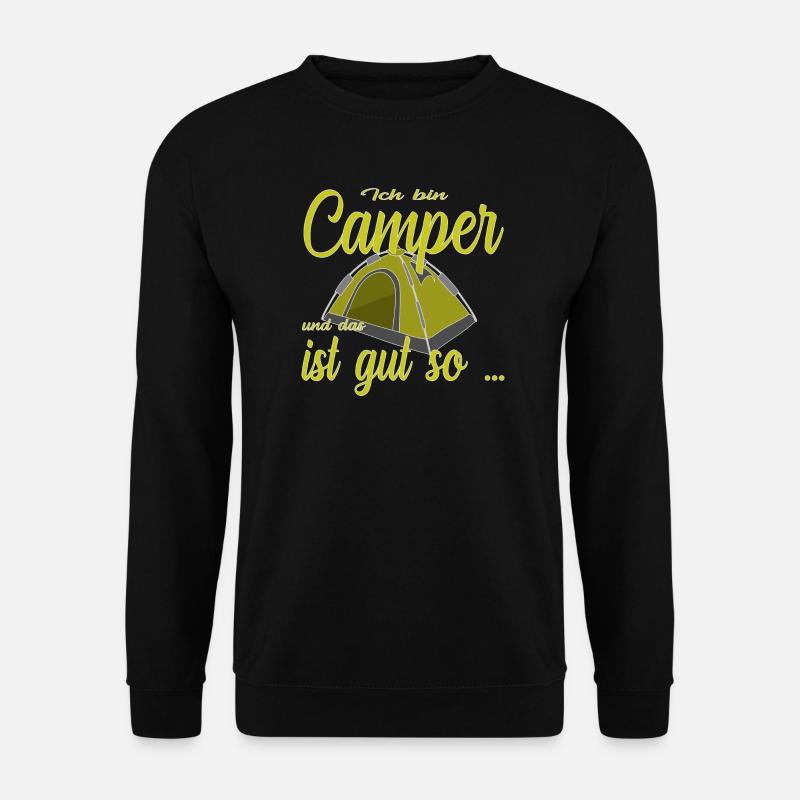 Ich bin Camper - Unisex Pullover - Schwarz