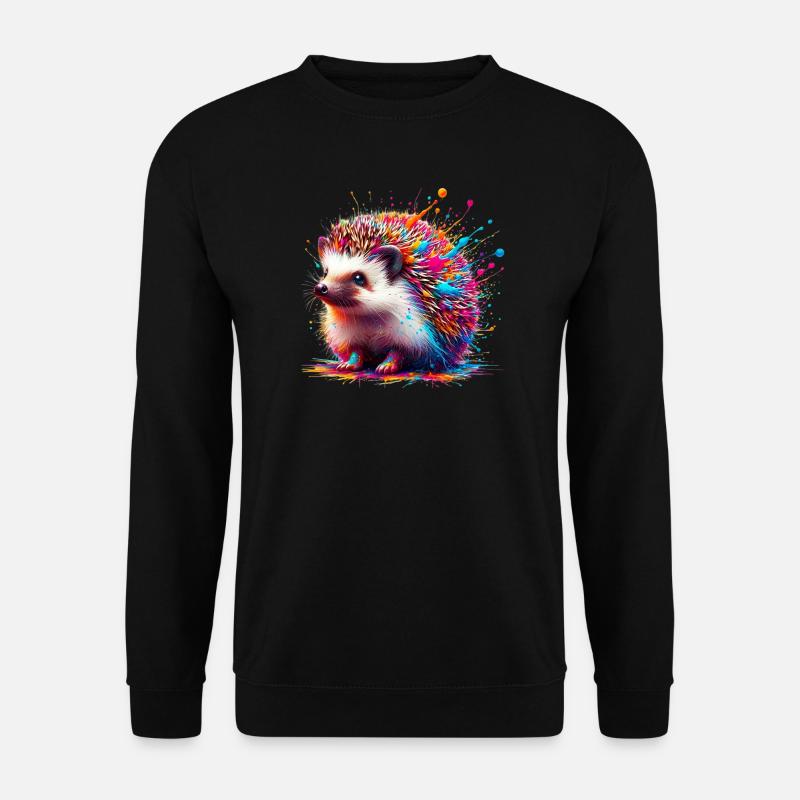 Igel - Unisex Pullover - Schwarz