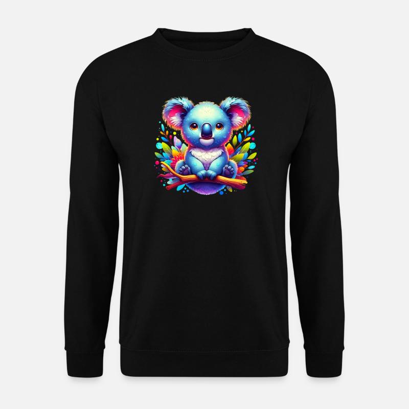 Koala - Unisex Sweatshirt - black