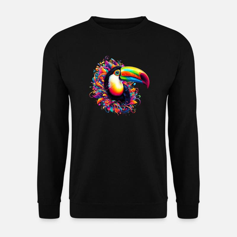 Toucan - Unisex Sweatshirt - black