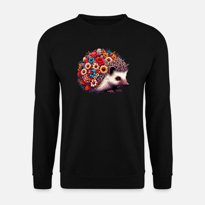 Igel - Unisex Pullover - Schwarz