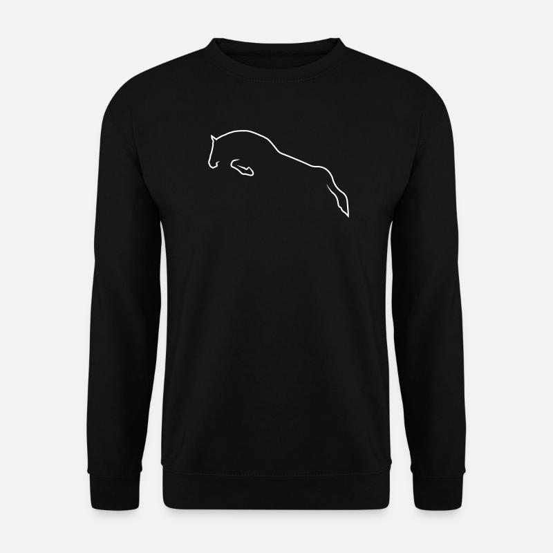 Springpferd - Unisex Pullover - Schwarz