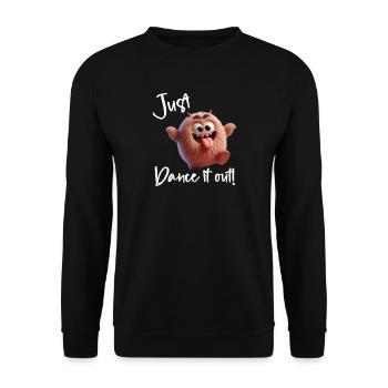 Il suffit de danser ! - Sweat-shirt Unisexe - noir - Devant - Alina (178cm) & Michal (187cm)
