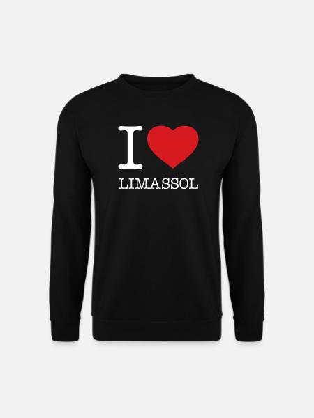 J’ADORE LIMASSOL, Chypre - Sweat-shirt Unisexe - noir