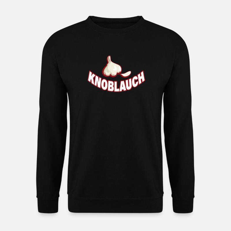 KNOBLAUCH - Unisex Pullover - Schwarz