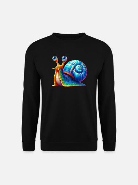 Snail - Unisex Sweatshirt - black