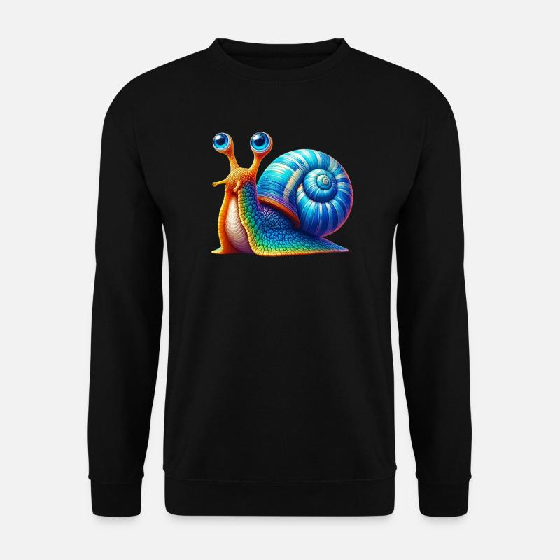 Snail - Unisex Sweatshirt - black