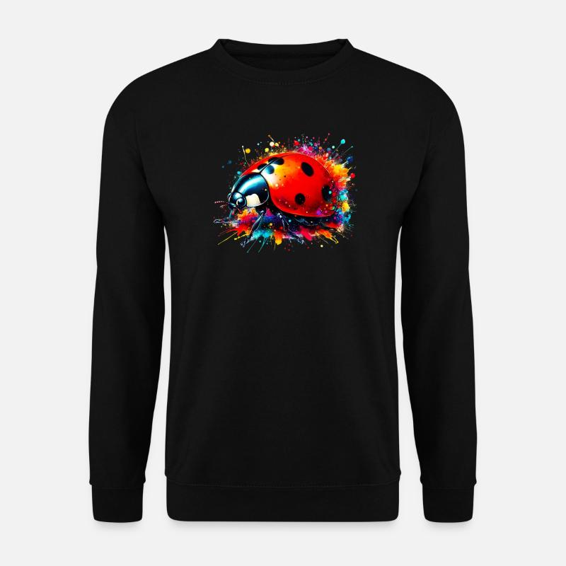 Marienkäfer - Unisex Pullover - Schwarz
