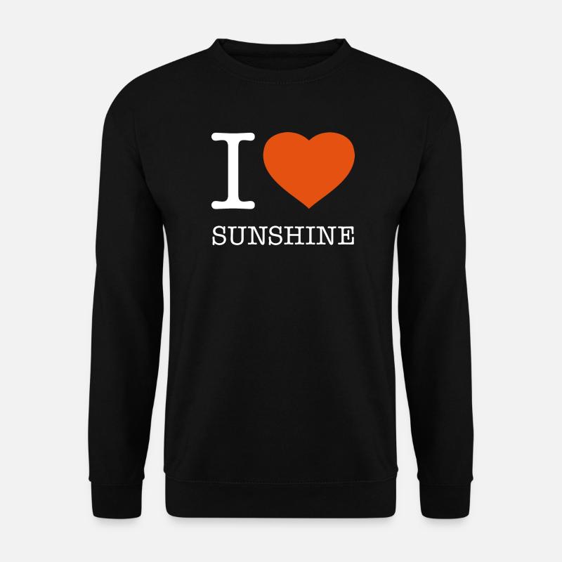 J’AIME LE SOLEIL SOLEIL - Sweat-shirt Unisexe - noir