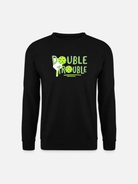Pickleball-Spieler - Unisex Pullover - Schwarz