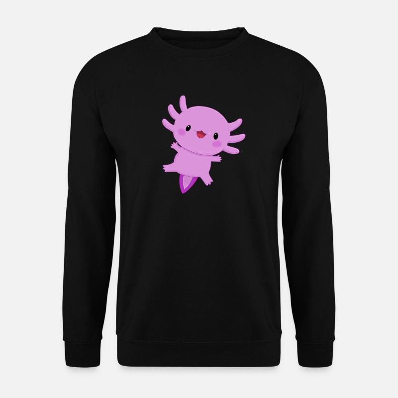 Axolotl - Unisex Pullover - Schwarz
