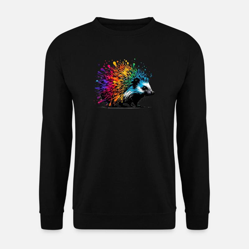 Igel - Unisex Pullover - Schwarz