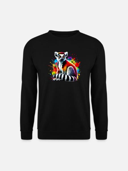 Lemur - Unisex Sweatshirt - black