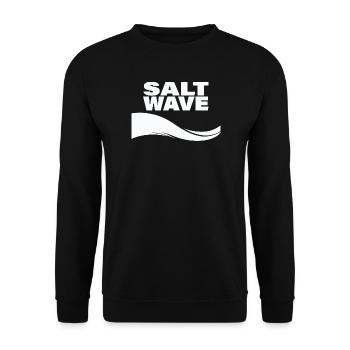 VAGUE DE SEL - Sweat-shirt Unisexe - noir - Devant - Alina (178cm) & Michal (187cm)
