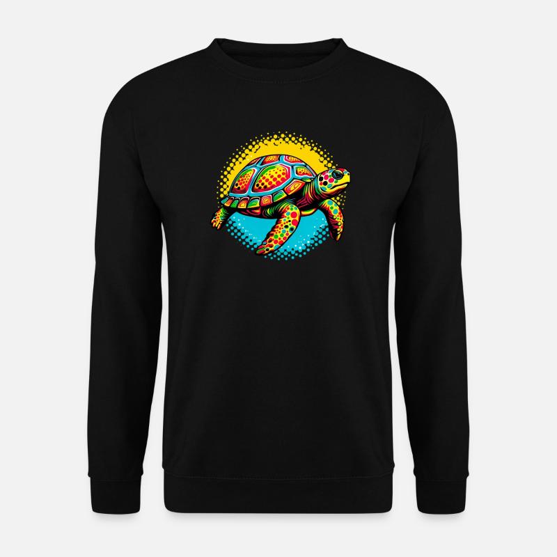 Turtle - Unisex Sweatshirt - black