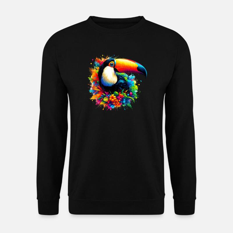 Toucan - Unisex Sweatshirt - black