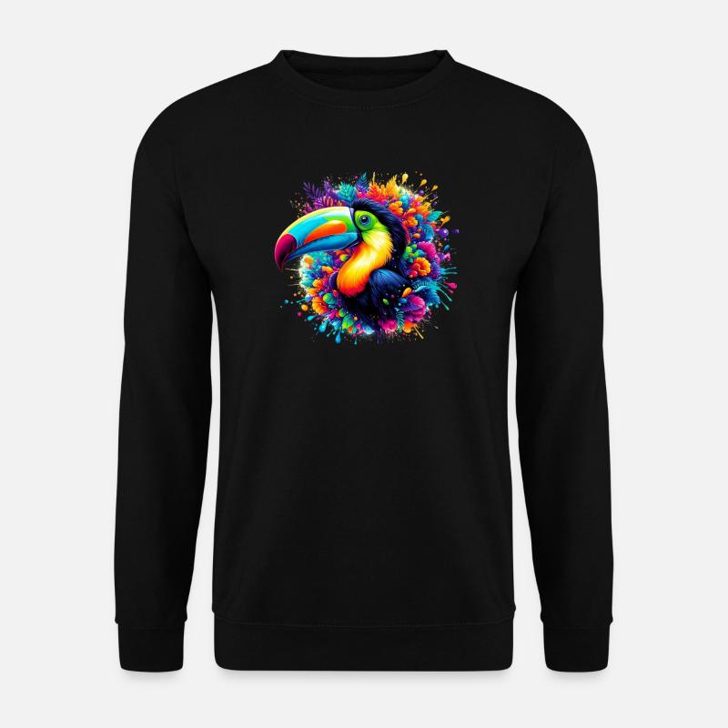 Toucan - Unisex Sweatshirt - black