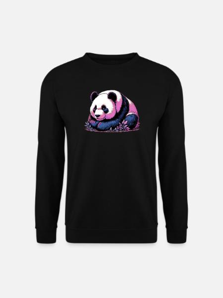 Panda - Unisex Sweatshirt - black