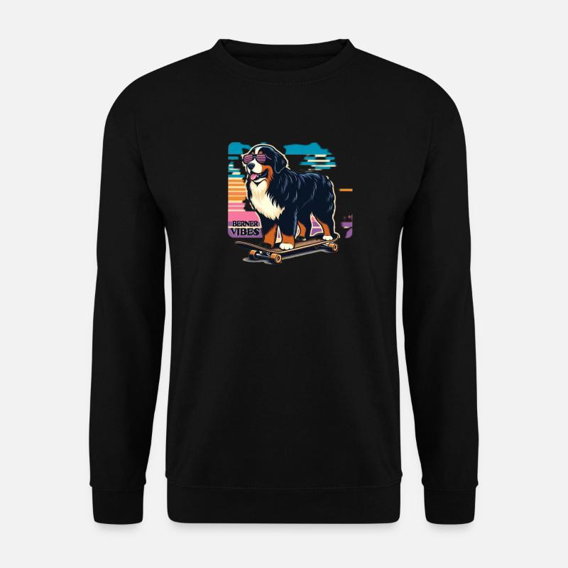 Berner Sennenhund - Unisex Pullover - Schwarz