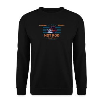 Hot Rod / Hot Rods - Sweat-shirt Unisexe - noir - Devant - Alina (178cm) & Michal (187cm)