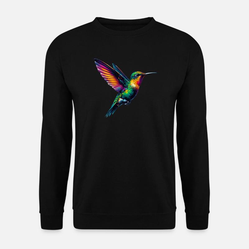 Kolibri - Unisex Pullover - Schwarz