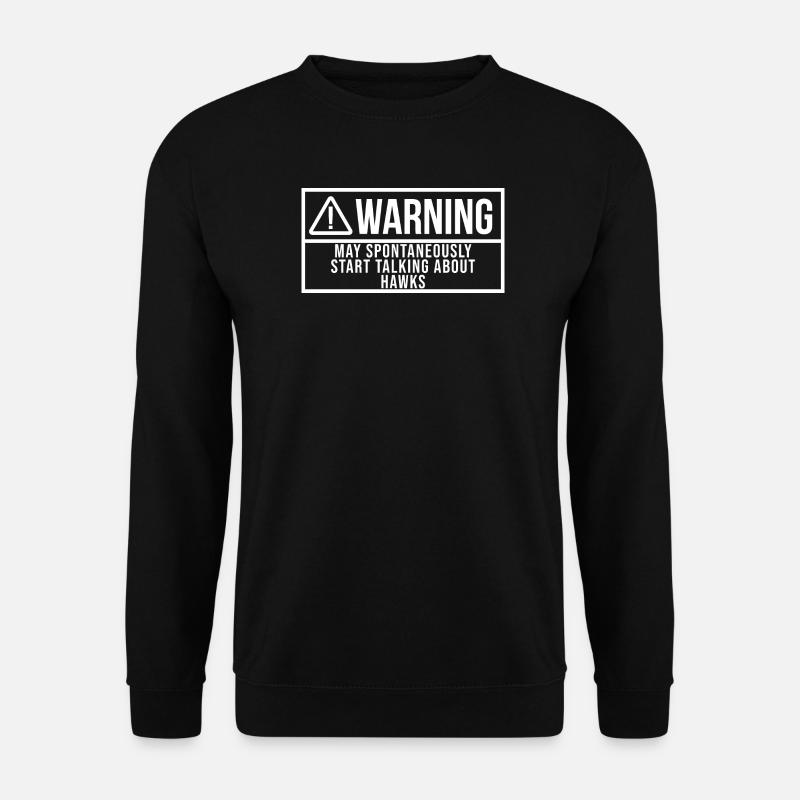 Hawk - Unisex Sweatshirt - black