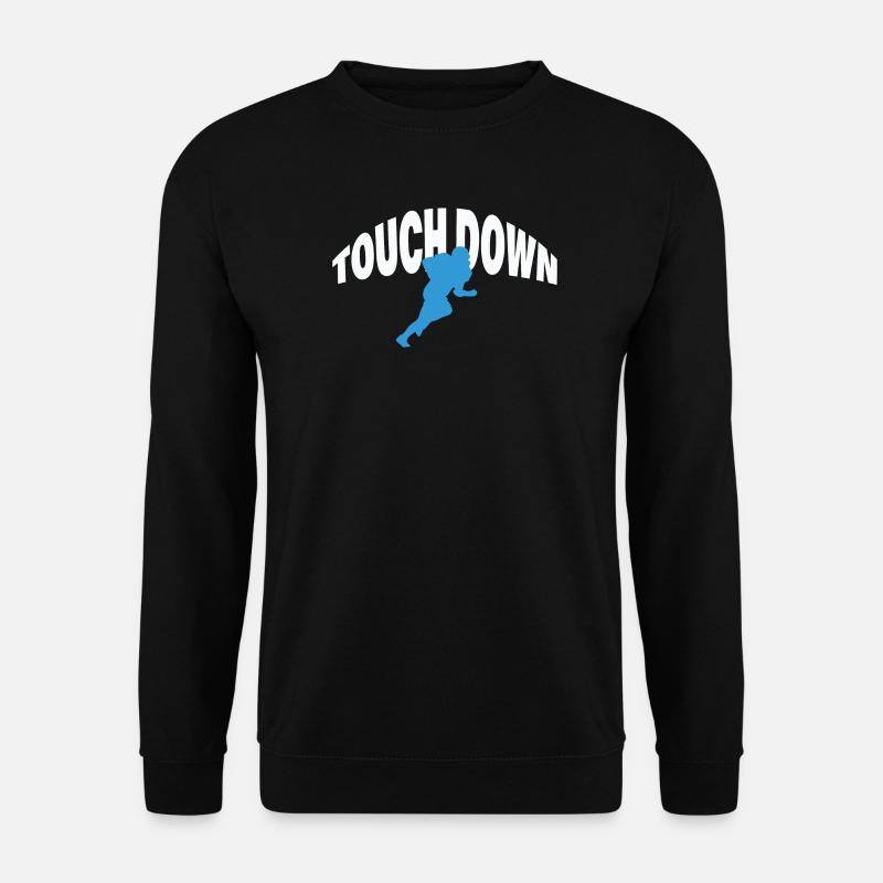 TOUCH DOWN - Unisex Pullover - Schwarz