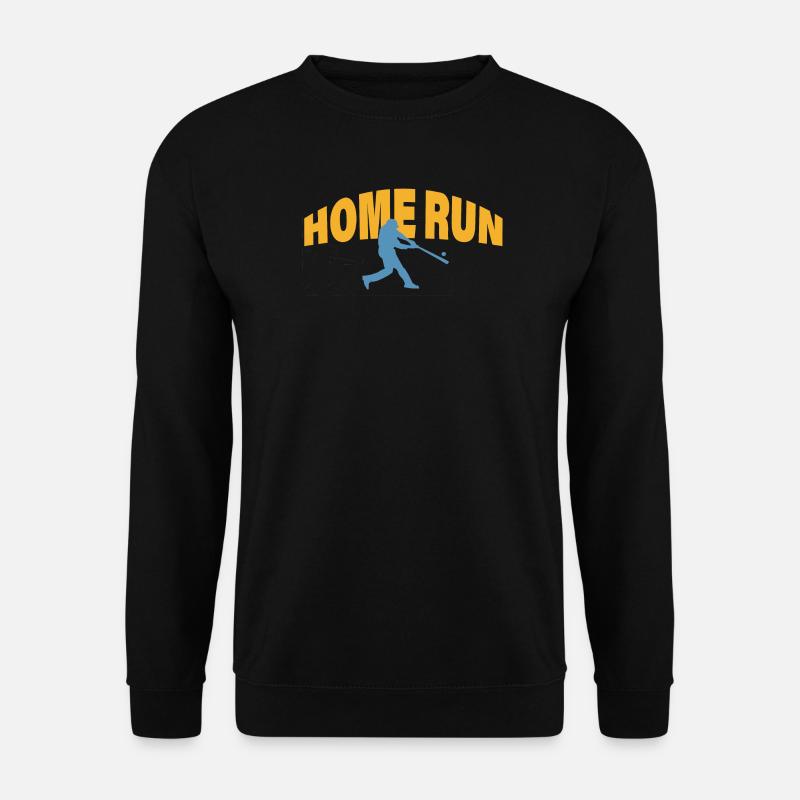 HOME RUN - Unisex Pullover - Schwarz