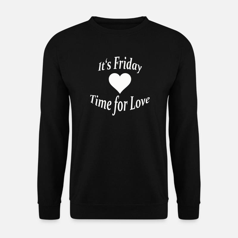 IT'S FRIDAY - Unisex Sweatshirt - black