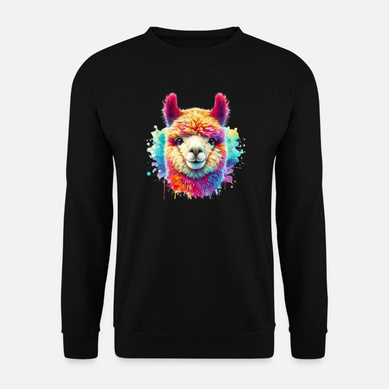 Alpaka - Unisex Pullover - Schwarz
