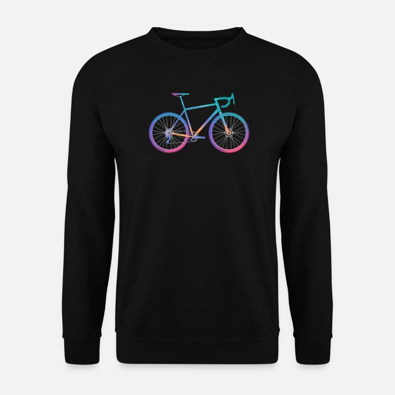 Gradient Radfahren Fahrrad Design - Unisex Pullover - Schwarz