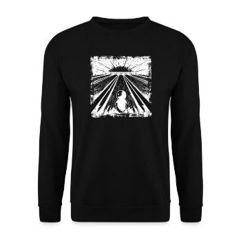 Bowling Sports - Unisex Sweatshirt - black - Front - Alina (178cm) & Michal (187cm)