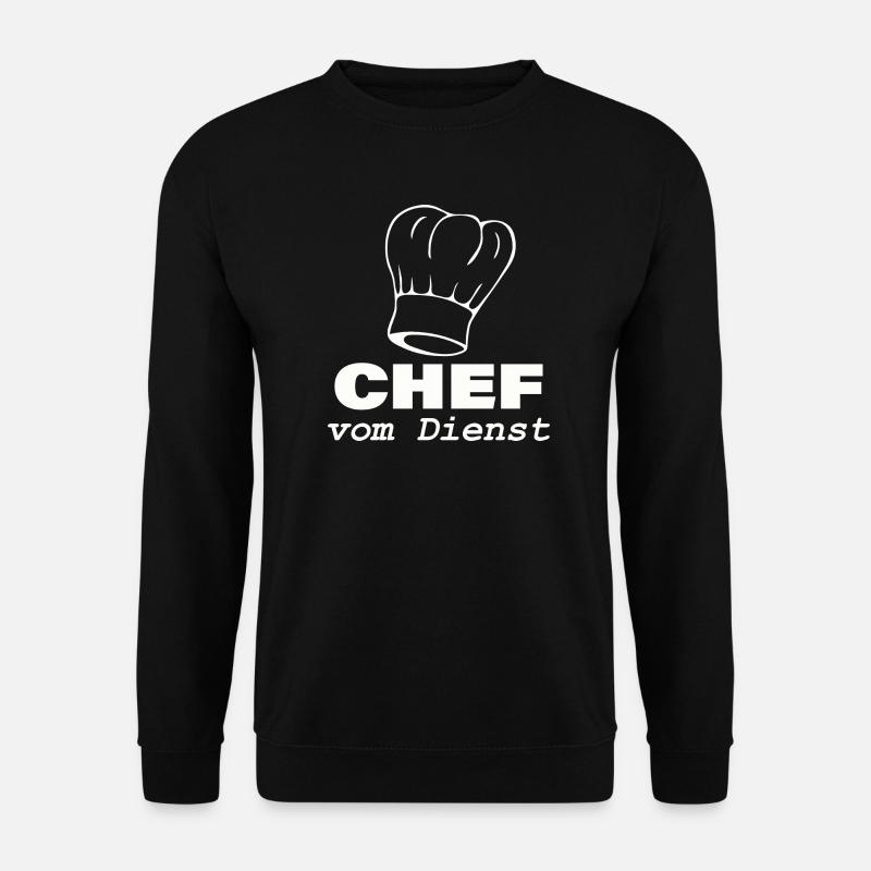 CHEF on duty - Unisex Sweatshirt - black